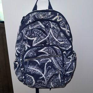 Vera Bradley back pack paisley blue